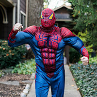 costumed heroes for kids parties